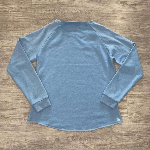 Huk Performance Women Medium Fleece Sweatshirt Crewneck Pullover Fishing Outdoor - Picture 2 of 14